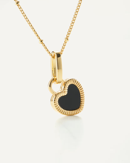 S925 Silver Double-sided Heart Necklace